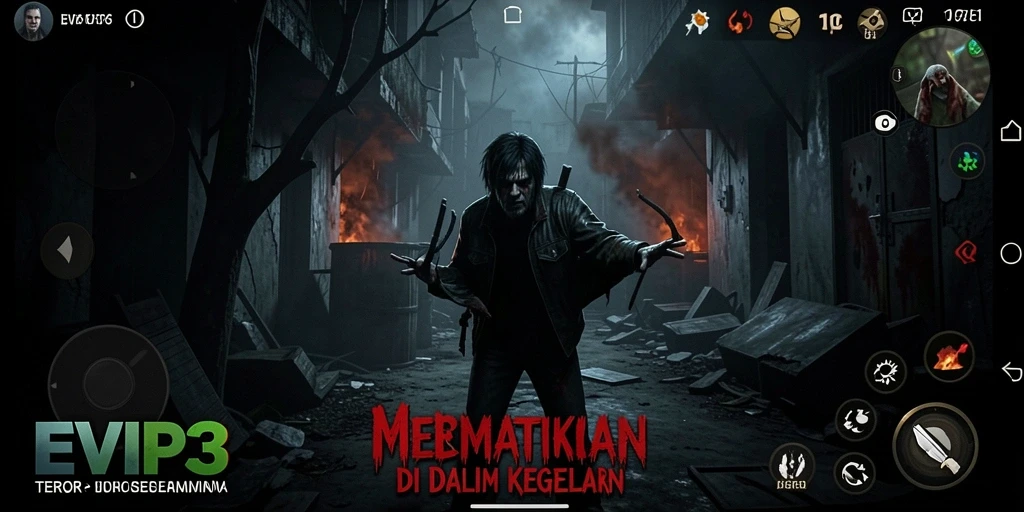Gameplay menegangkan dengan suasana seram yang mencekam.
