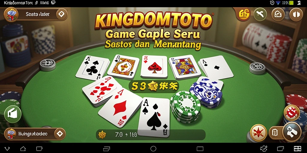 Tampilan gameplay KINGDOMTOTO yang seru dan interaktif.