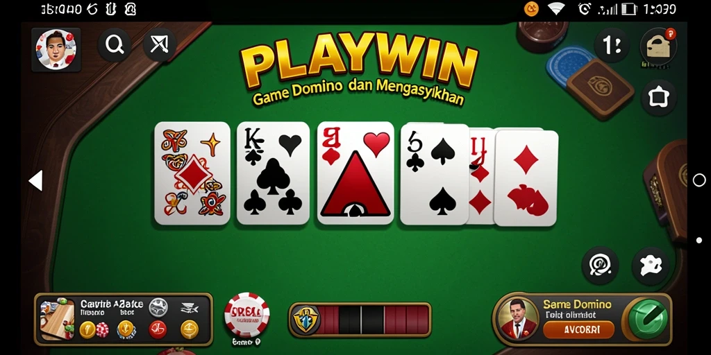 Screenshot gameplay dominosa yang mengasyikkan dan seru.